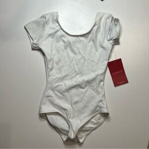 Capezio Classic White Kids Leotard
